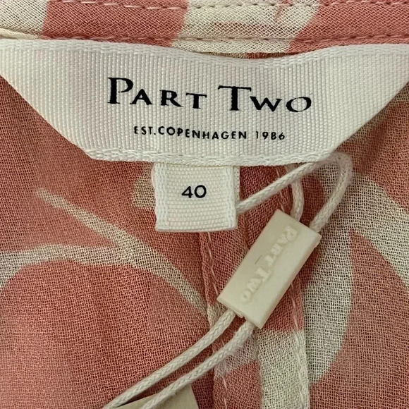 Part Two Nila Long Sleeve Ruffled Blouse Floral - Picture 11 of 16